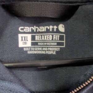 Carhartt Dark Blue Relaxed Fit Jacket XXL
